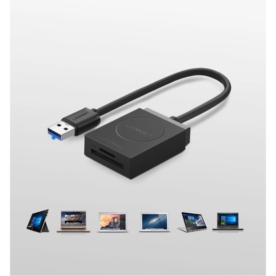 Ugreen SD / micro SD card reader to USB 3.0 black (20250)